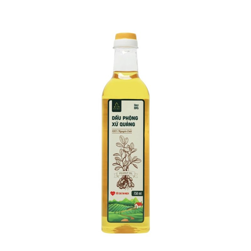Dầu đậu phộng xứ Quảng Hapinut