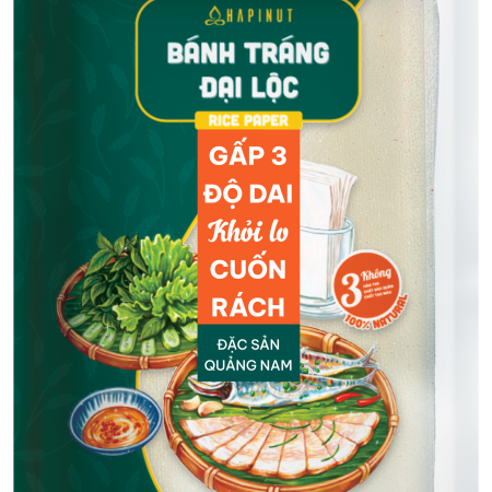 Bánh Tráng Đại Lộc HAPINUT 140g