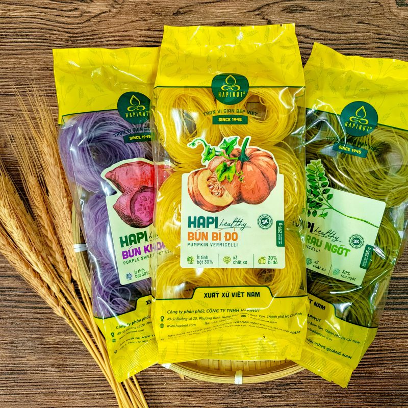 Bún rau củ HAPI - Ít tinh bột, thêm chất xơ, giàu dưỡng chất - Ảnh 3